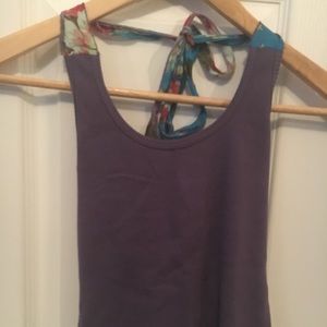 Free People Purple Halter Top